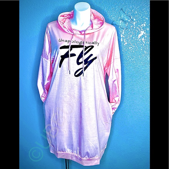 🦋Hoodie STATEMENT Dress🦋 - Picture 4 of 6